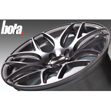 BOLA B8R 18x8.5 GLOSS TITANIUM